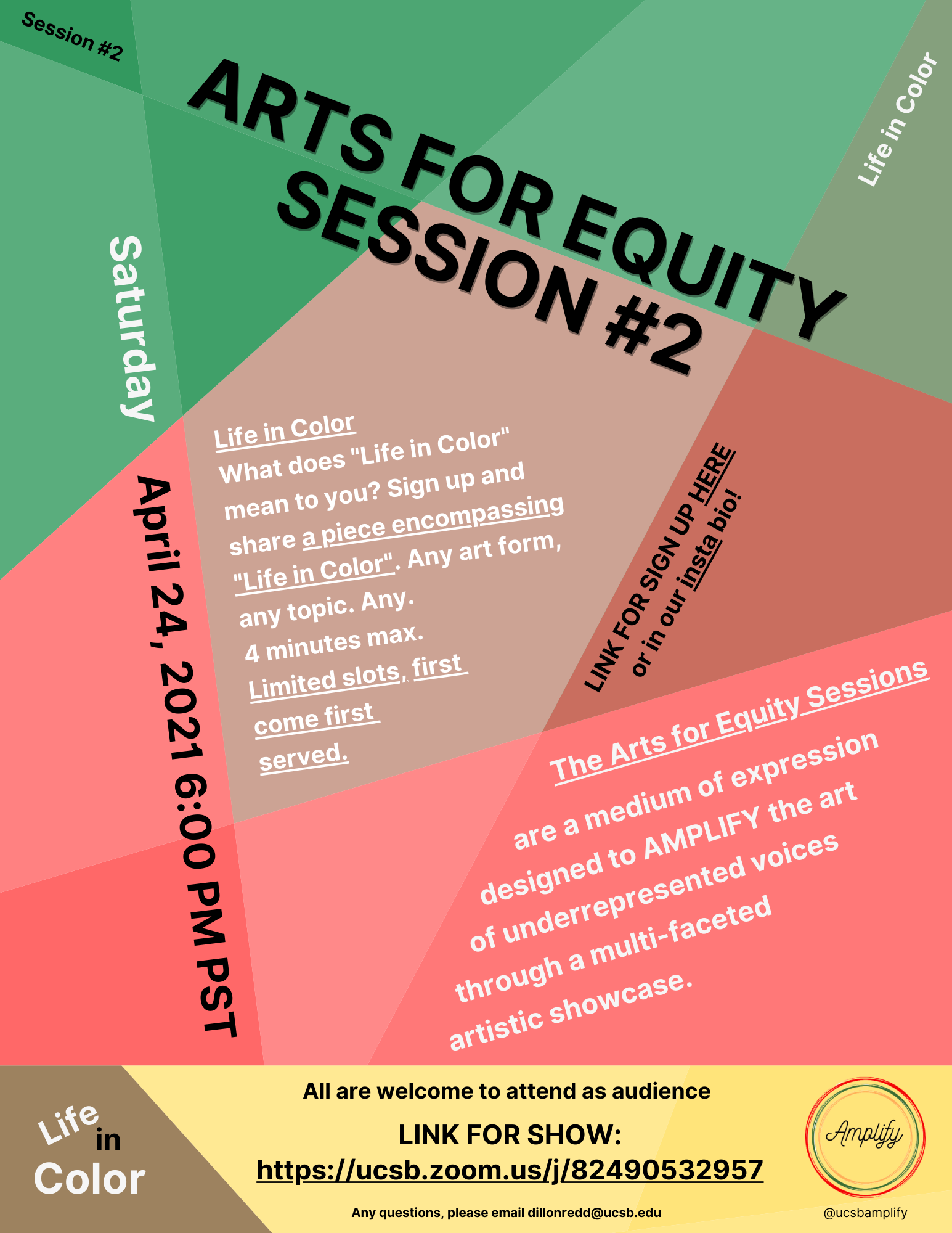ARTS FOR EQUITY SESSION 2