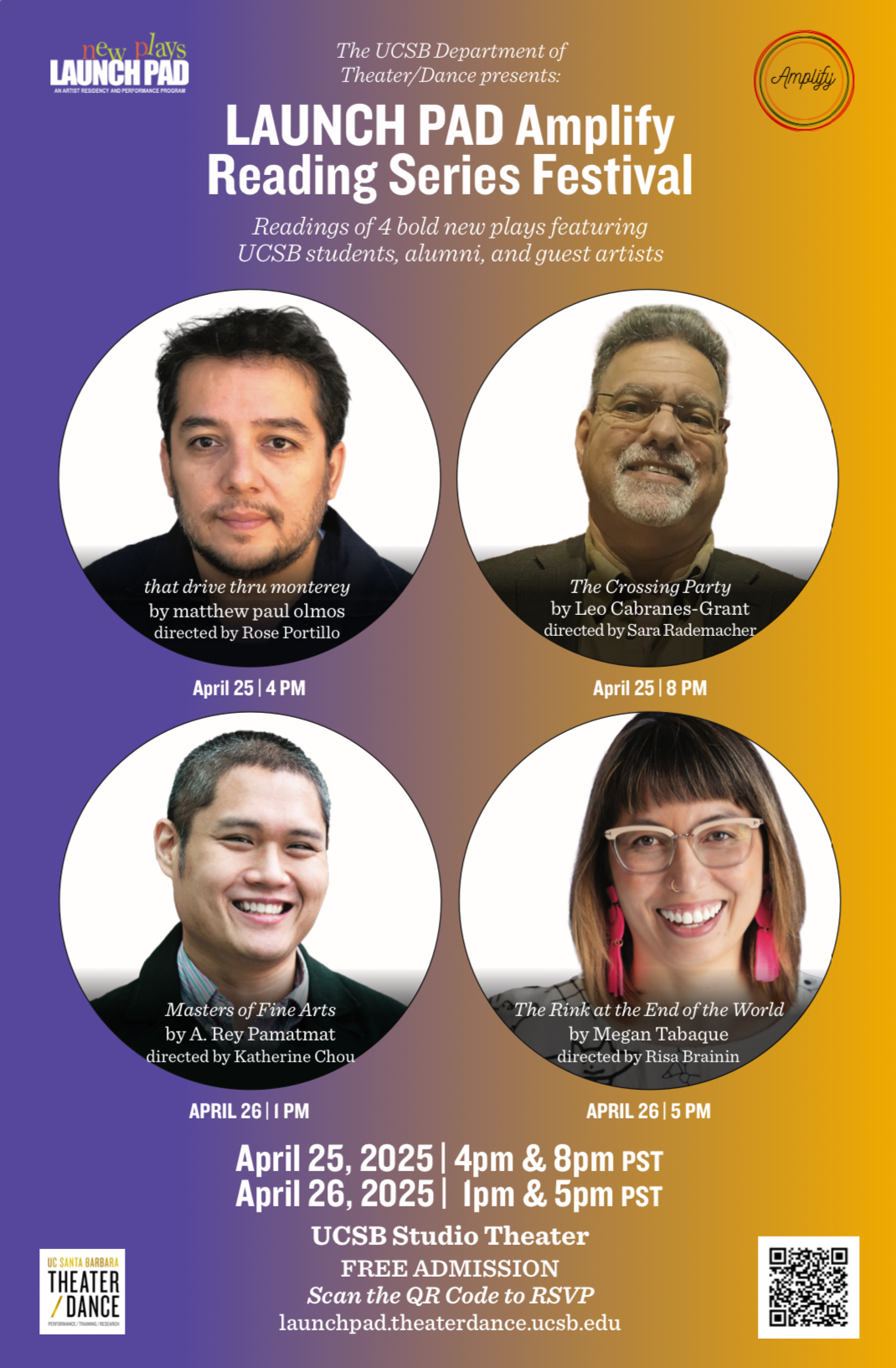 LAUNCH PAD Amplify Reading Festival Event Image