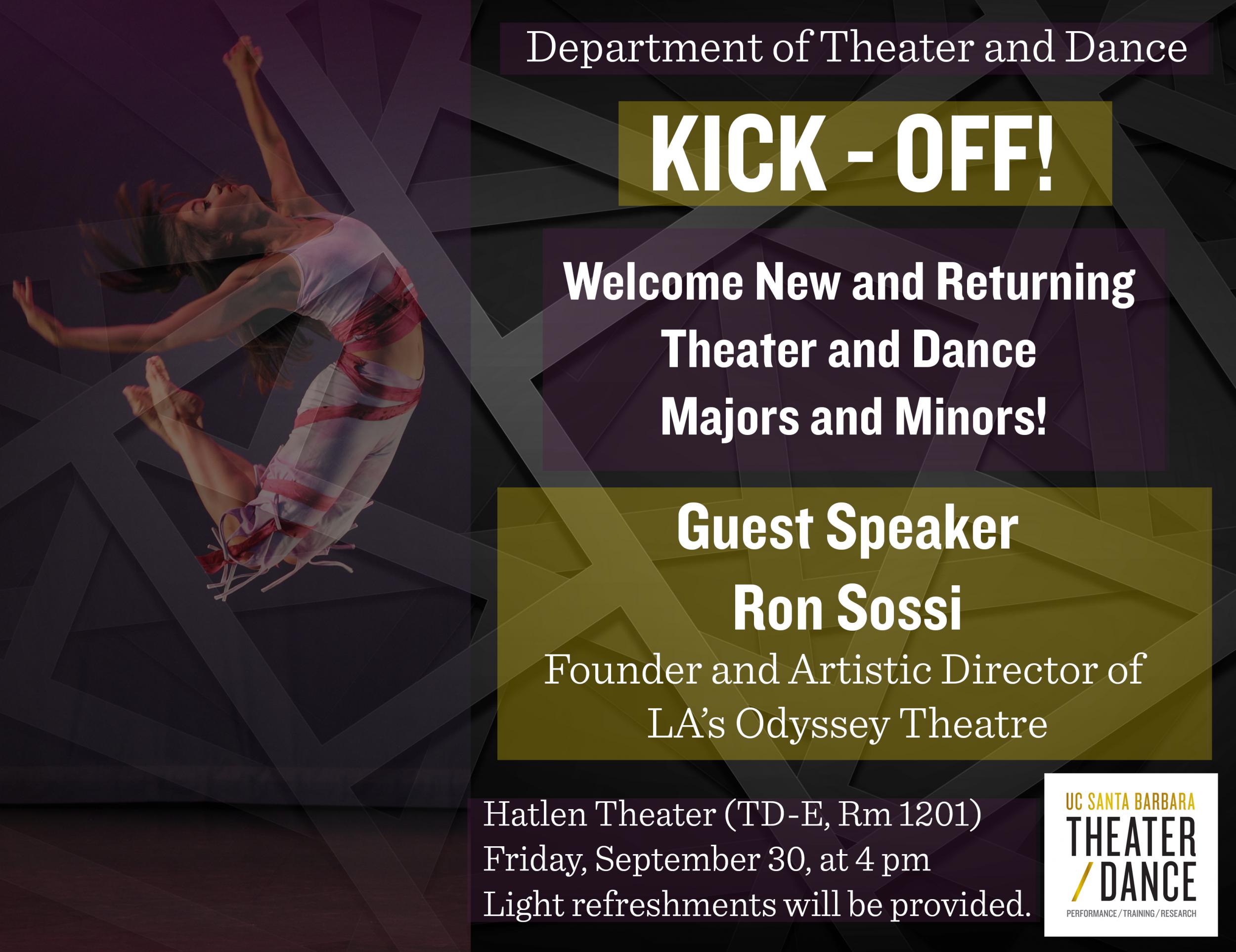 2016 DEPARTMENTAL KICK - OFF article image