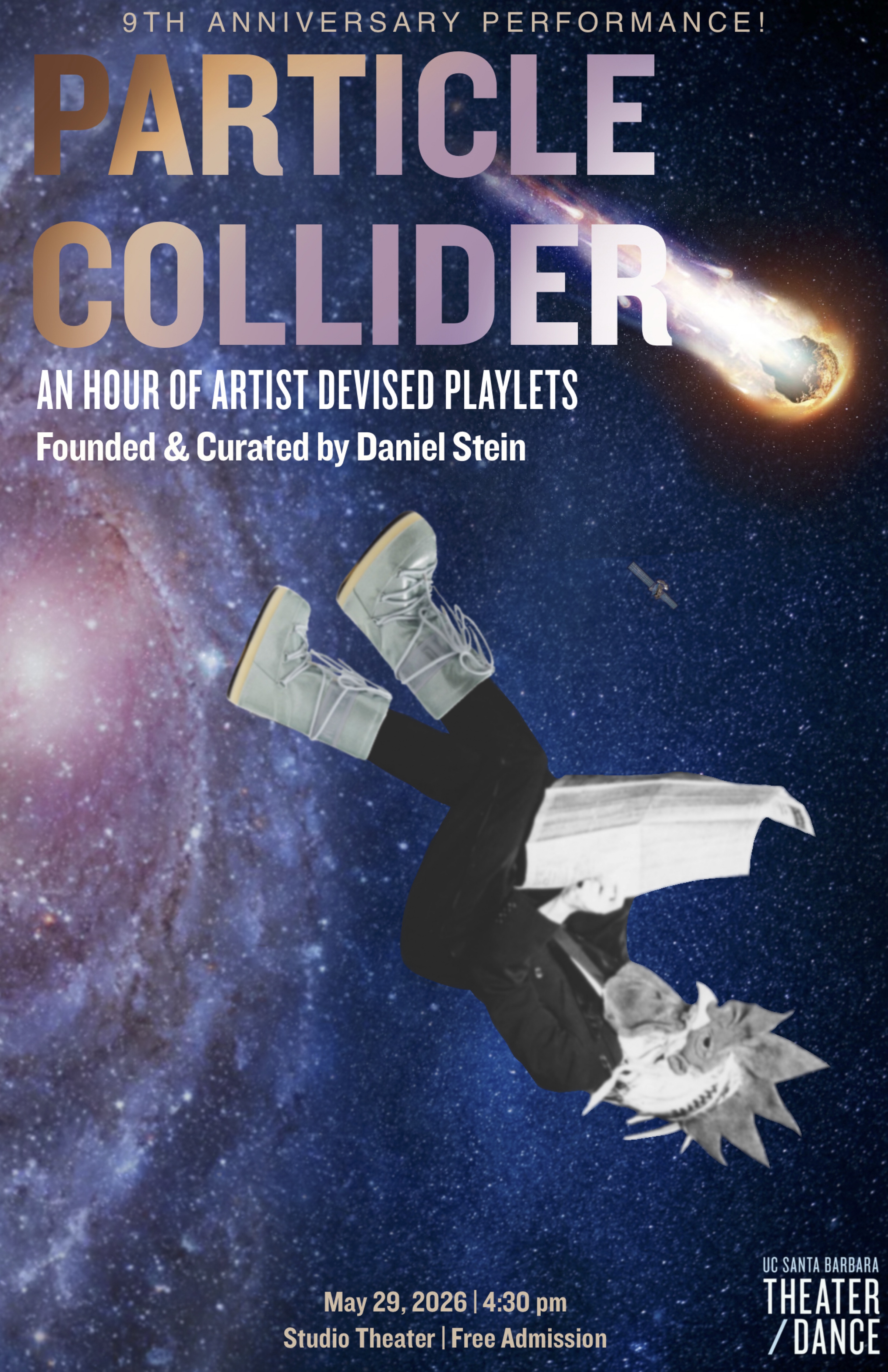 photo of particle collider poster