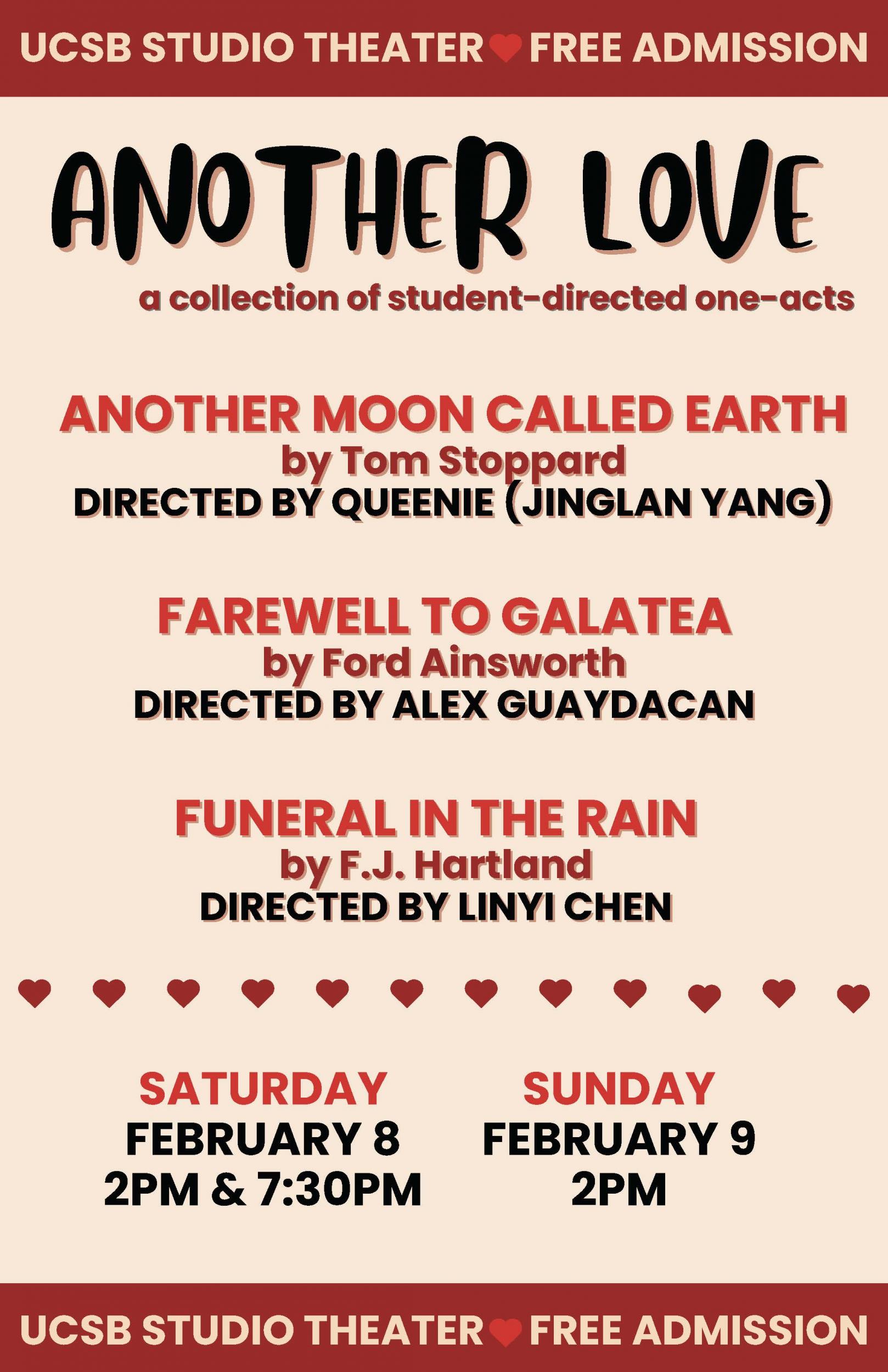 Winter One Acts Event Image