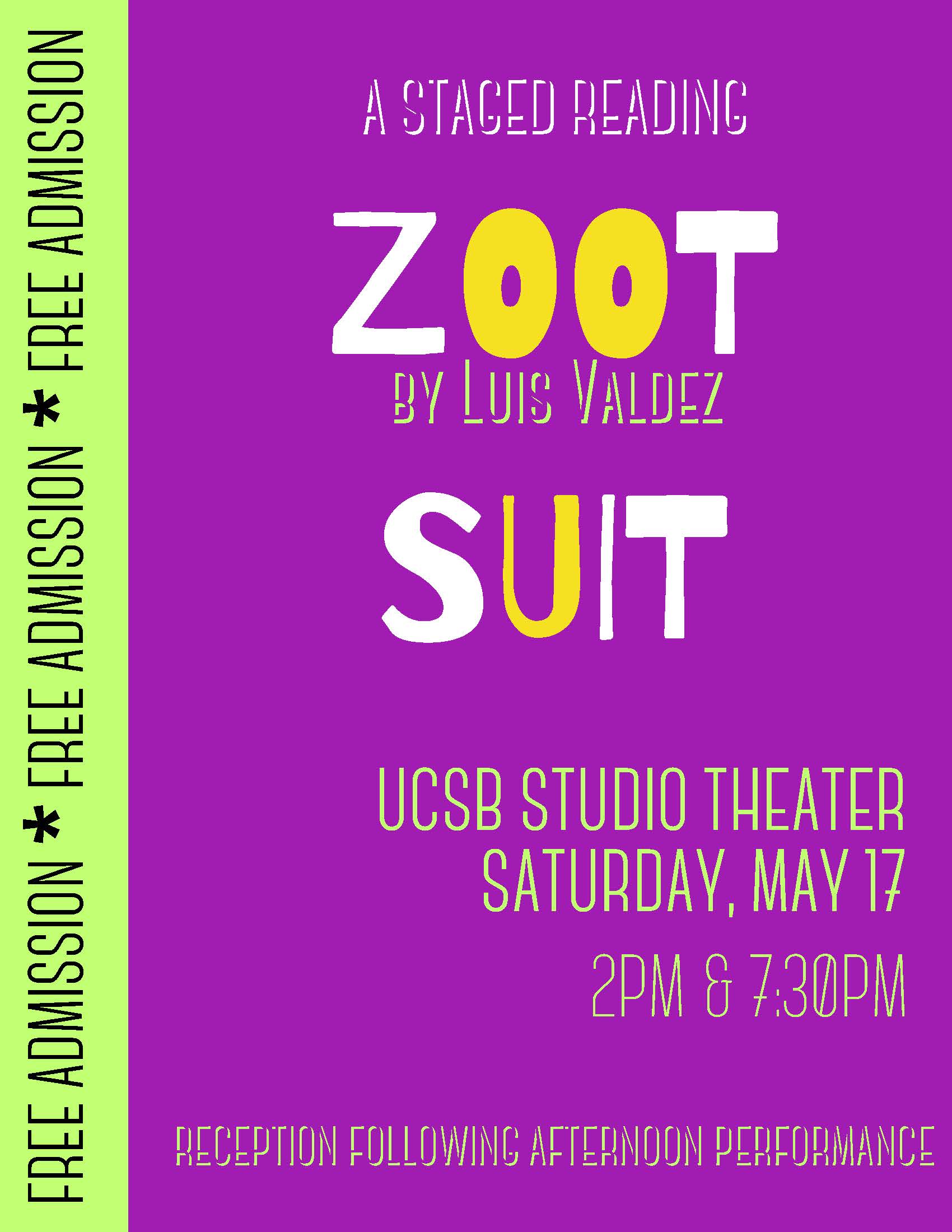 ZOOT SUIT Event Image