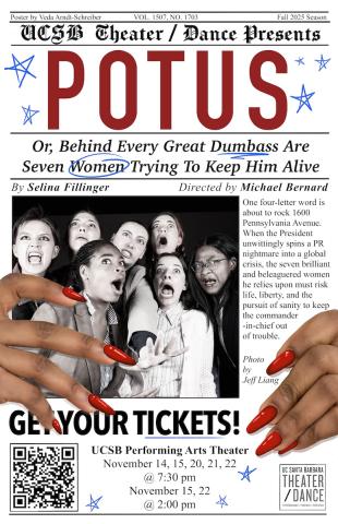 Poster for POTUS play